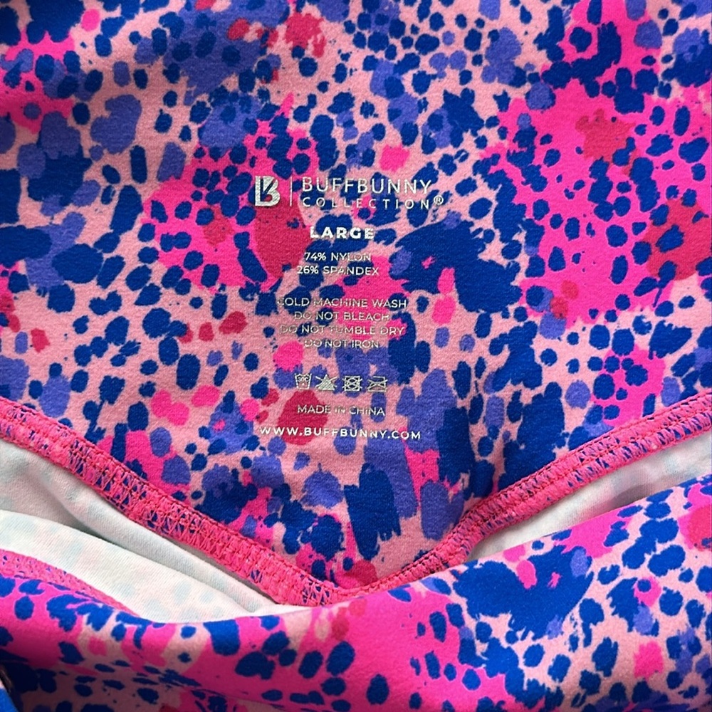 Bunnybunny fashun print bra  + Shorts Set - Picture 3 of 5